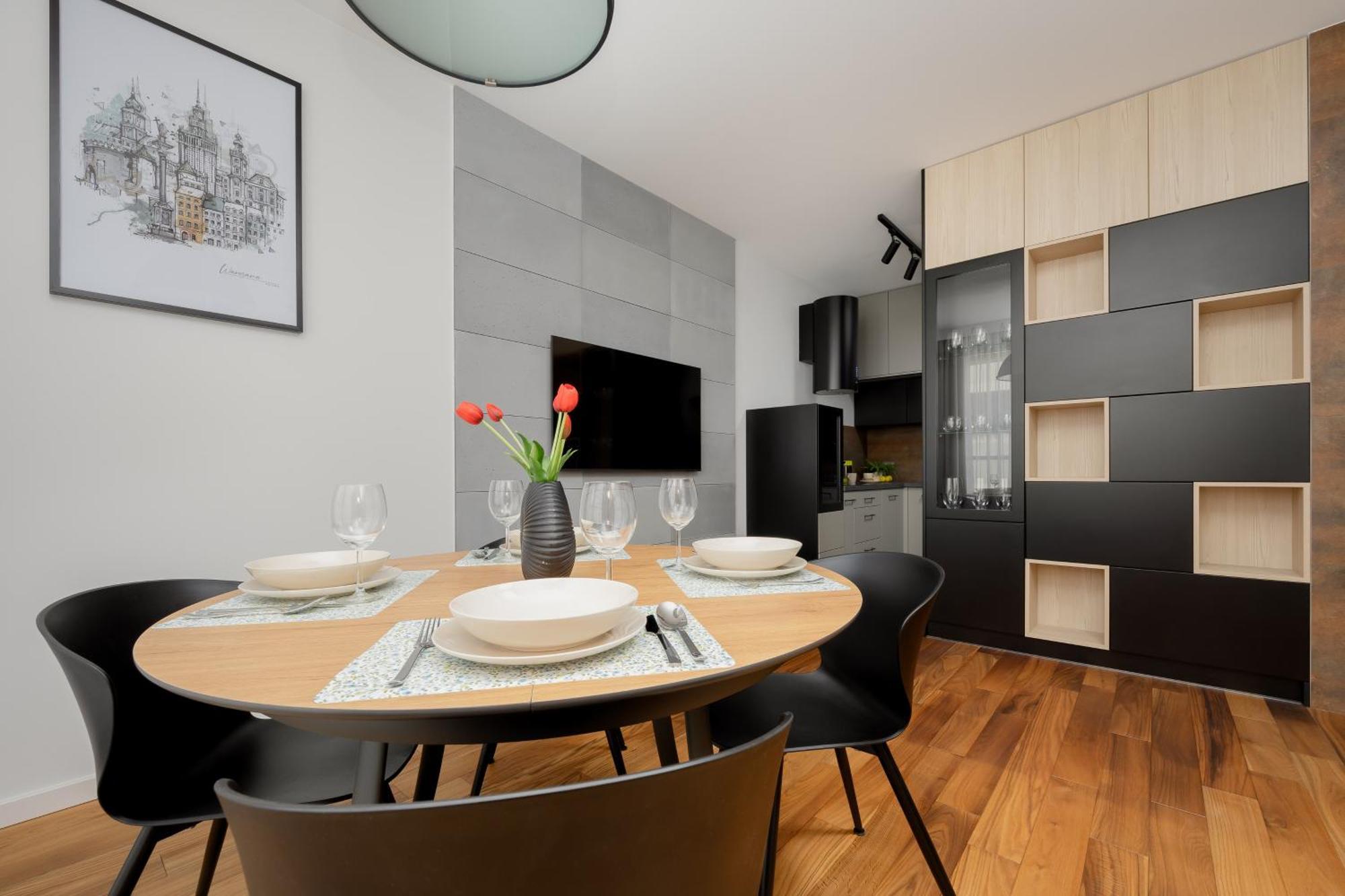 Cozy Apartments With Parking In The 19Th District By Noclegi Renters Varšava Exteriér fotografie